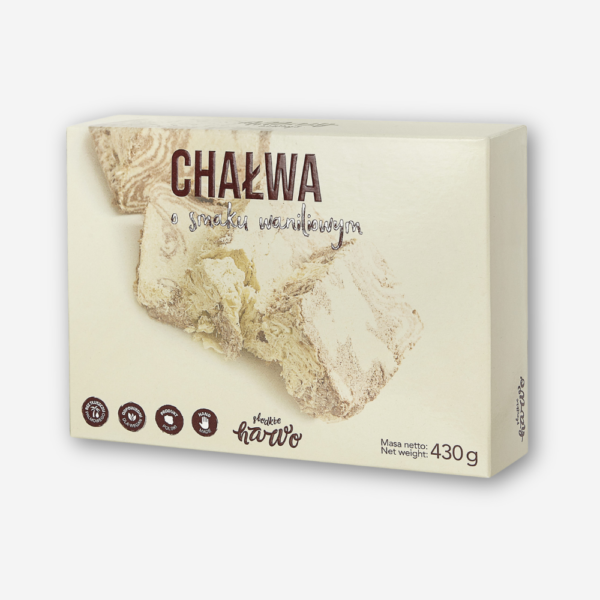 Chałwa o smaku waniliowym 430 g box